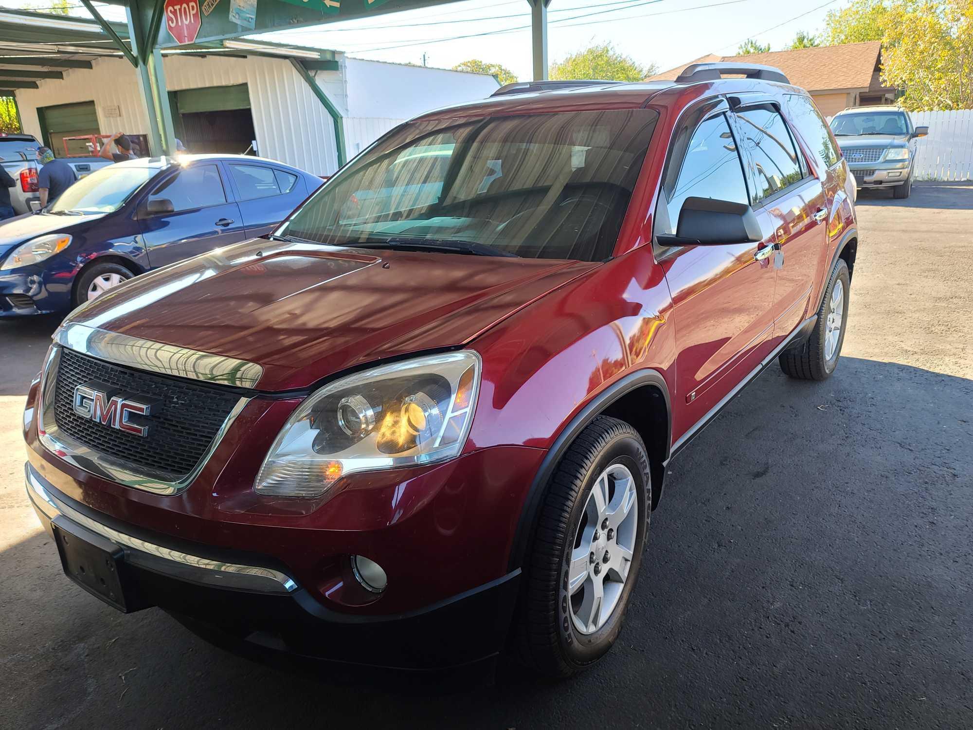 2010 GMC Acadia Multipurpose Vehicle (MPV), VIN # 1GKLRLEDXAJ102583