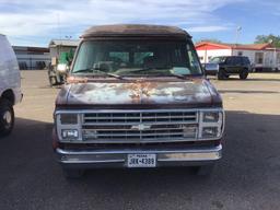 1989 Chevrolet G20 Van, VIN # 2GBEG25K1K4148577