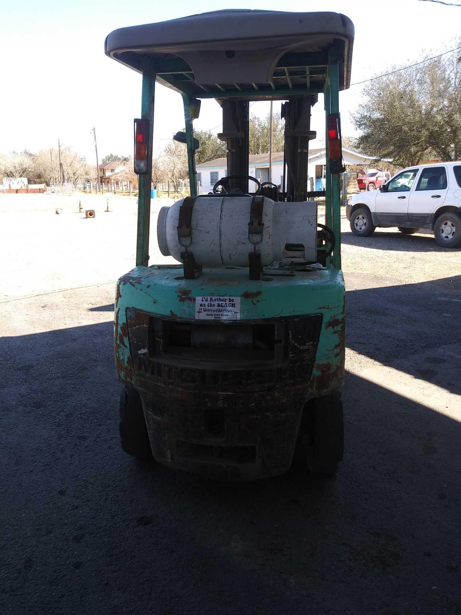 Mitsubishi Fork Lift Model FG25, Lifting Cap. 4,600lbs