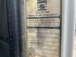 1995 Volvo Roll Off Truck, VIN # 4V2JCBMD68R533544