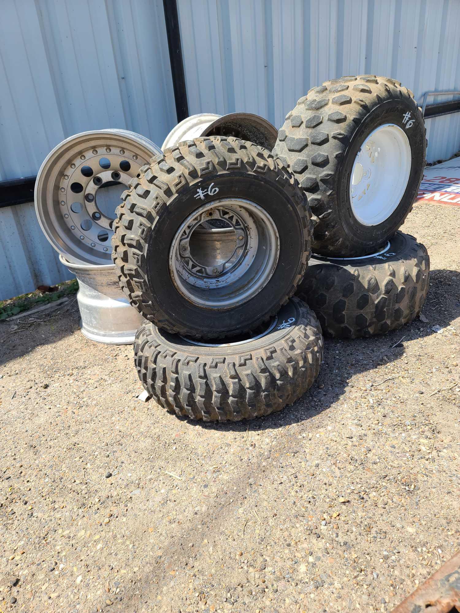 Small Tires w/Rims for ATV's