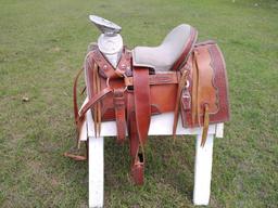 New 2021 Horse Saddle w/Stainless Steel Saddle Tree