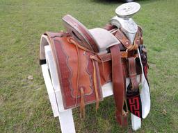 New 2021 Horse Saddle w/Stainless Steel Saddle Tree