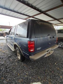 2000 Ford Expedition Multipurpose Vehicle (MPV), VIN # 1FMRU17L6YLA91301