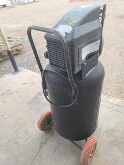 Black Central Pneumatic Air Compressor