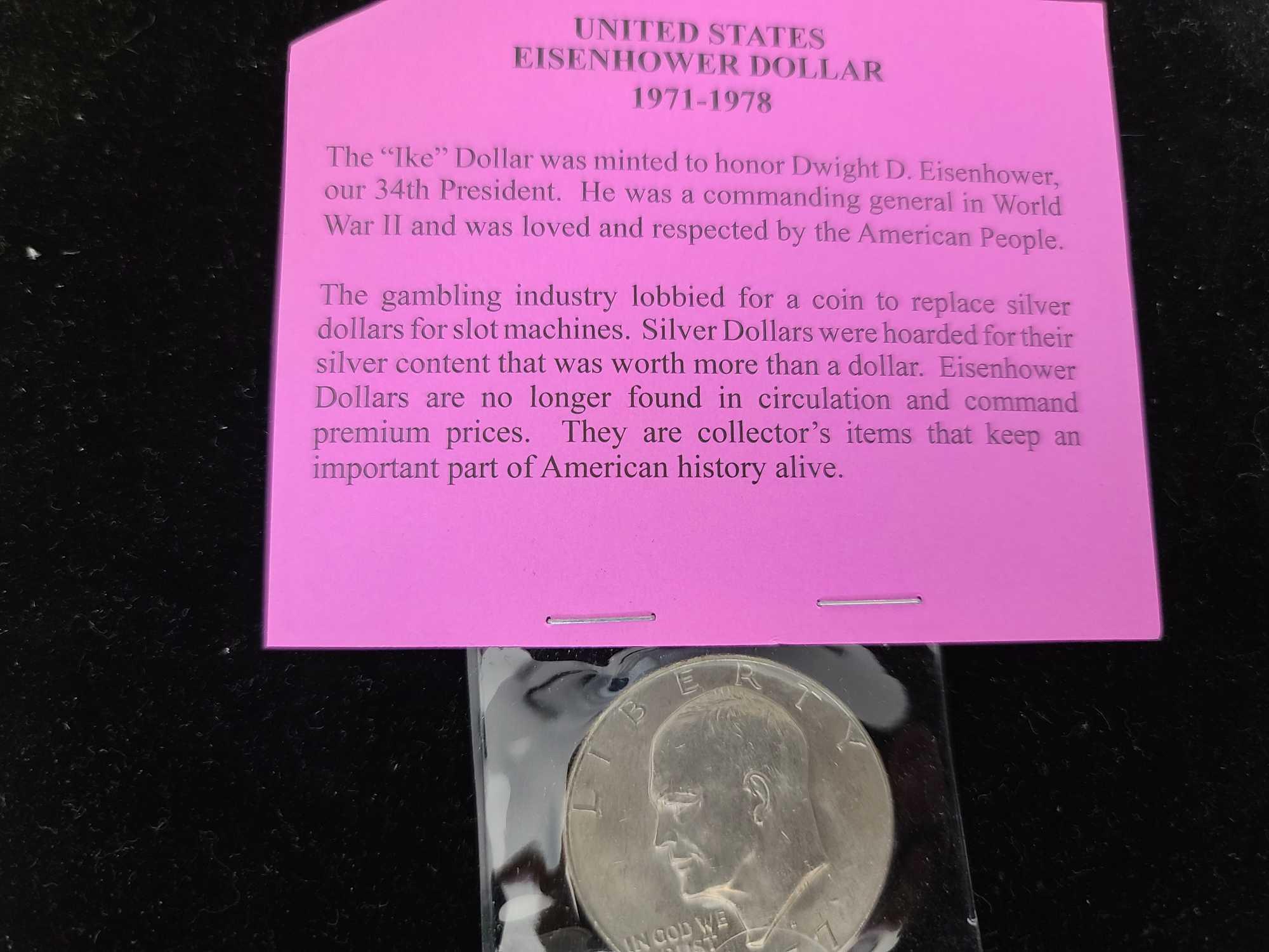 Kennedy Half Dollar, Eisen Hower Dollar Coin, Kennedy Brilliant Uncirculated Half Dollar & Treasury