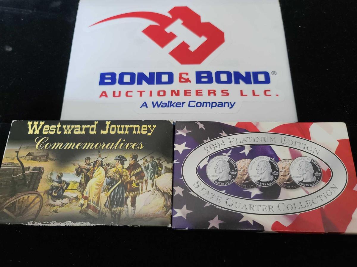 2004 Platinum Edition State Quarter Collection & Westward Journey Commemoratives