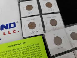 Group of Wheat Pennies, Commemorative Medallions & Lincoln Cents