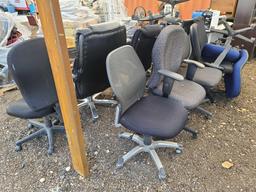 Group of Office Chairs