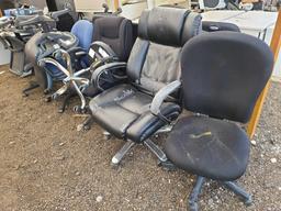 Group of Office Chairs