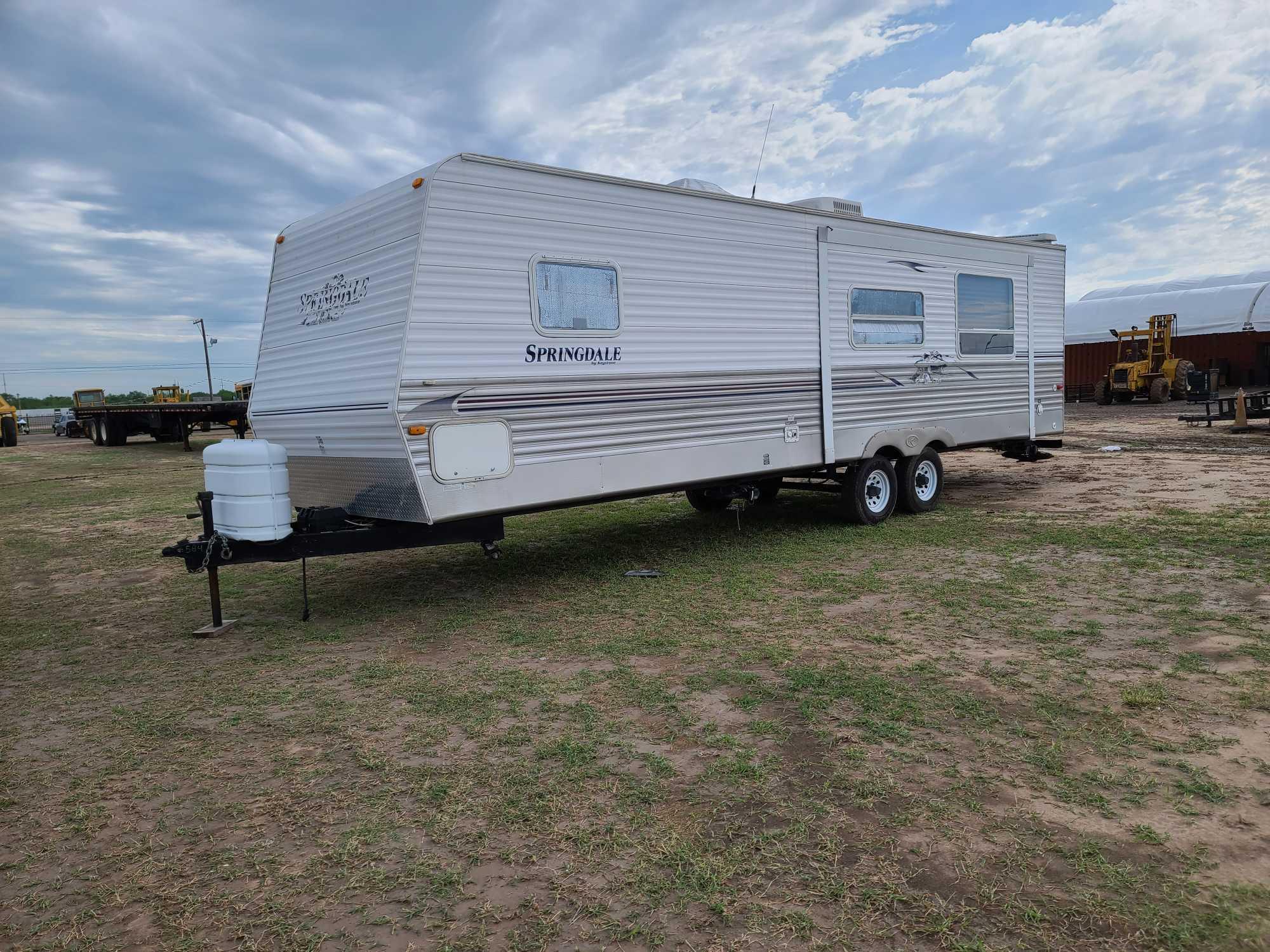 2007 Keystone RV Springdale 291RKLGL Trailer, VIN # 4YDT2912173105888