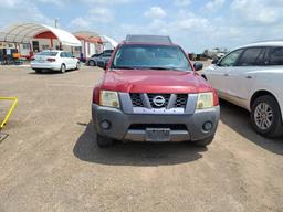 2008 Nissan Xterra Multipurpose Vehicle (MPV), VIN # 5N1AN08U68C513546