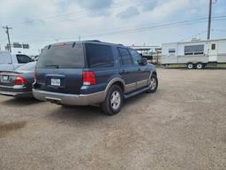 2003 Ford Expedition Multipurpose Vehicle (MPV), VIN # 1FMEU17L03LA43249