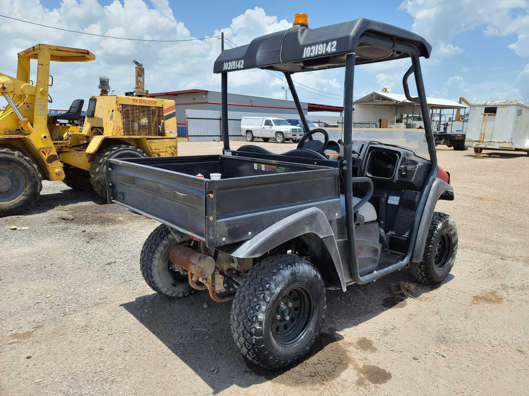 2015 Red & Black Club Car