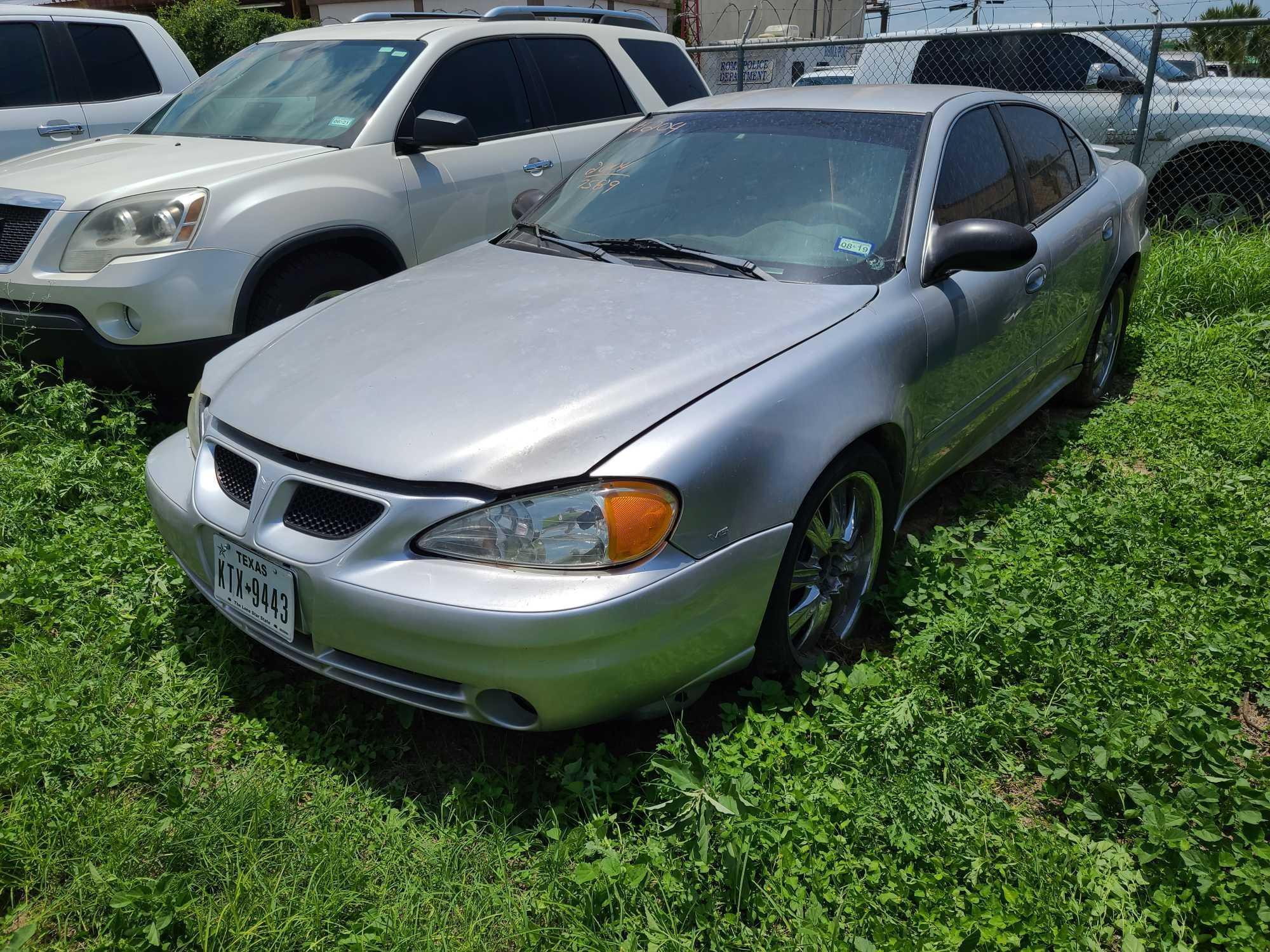 2004 Pontiac Grand Am Passenger Car, VIN # 1G2NF52E94M607589