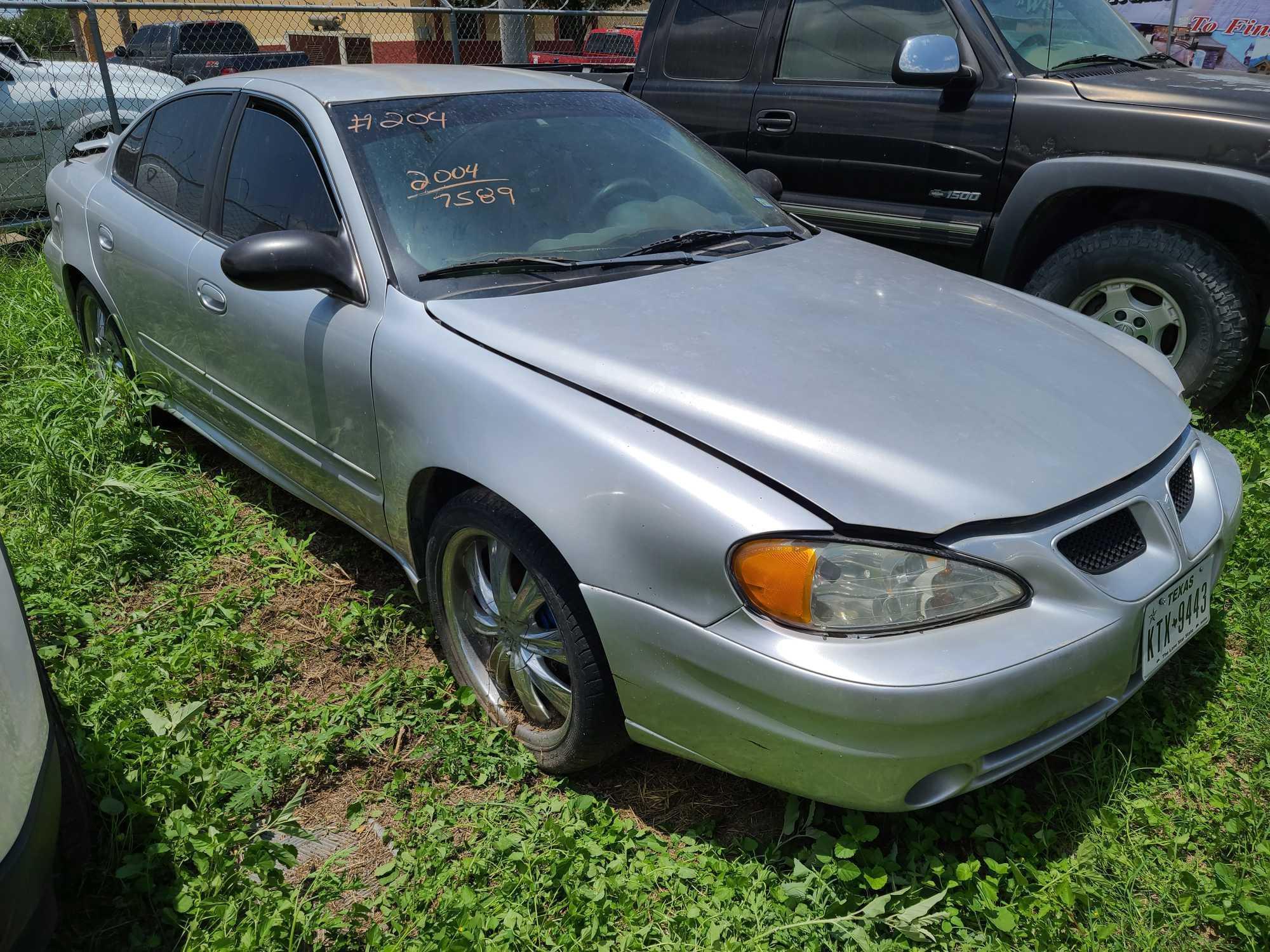 2004 Pontiac Grand Am Passenger Car, VIN # 1G2NF52E94M607589