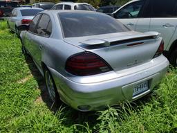 2004 Pontiac Grand Am Passenger Car, VIN # 1G2NF52E94M607589