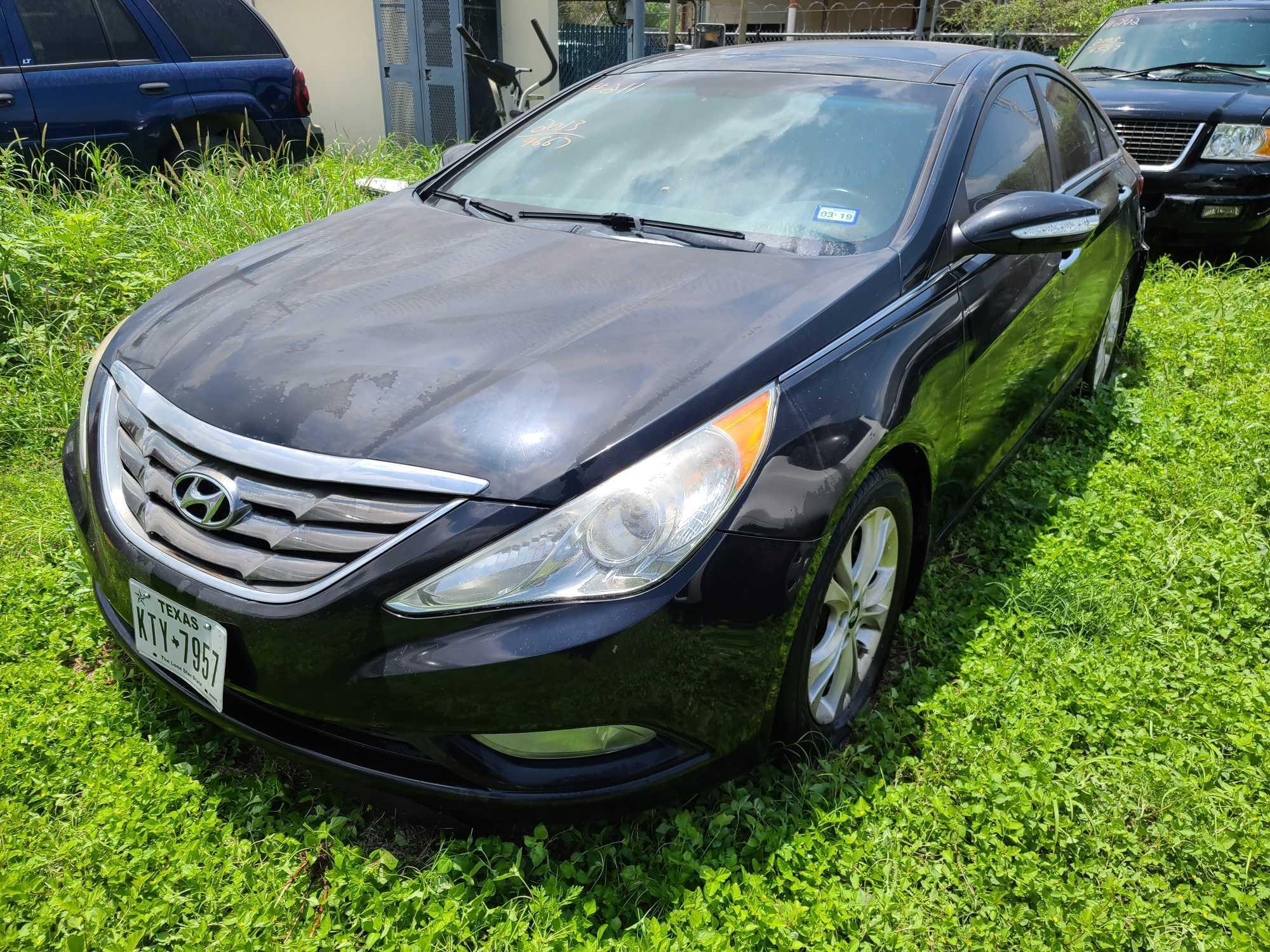 2013 Hyundai Sonata Passenger Car, VIN # 5NPEC4ACXDH554667