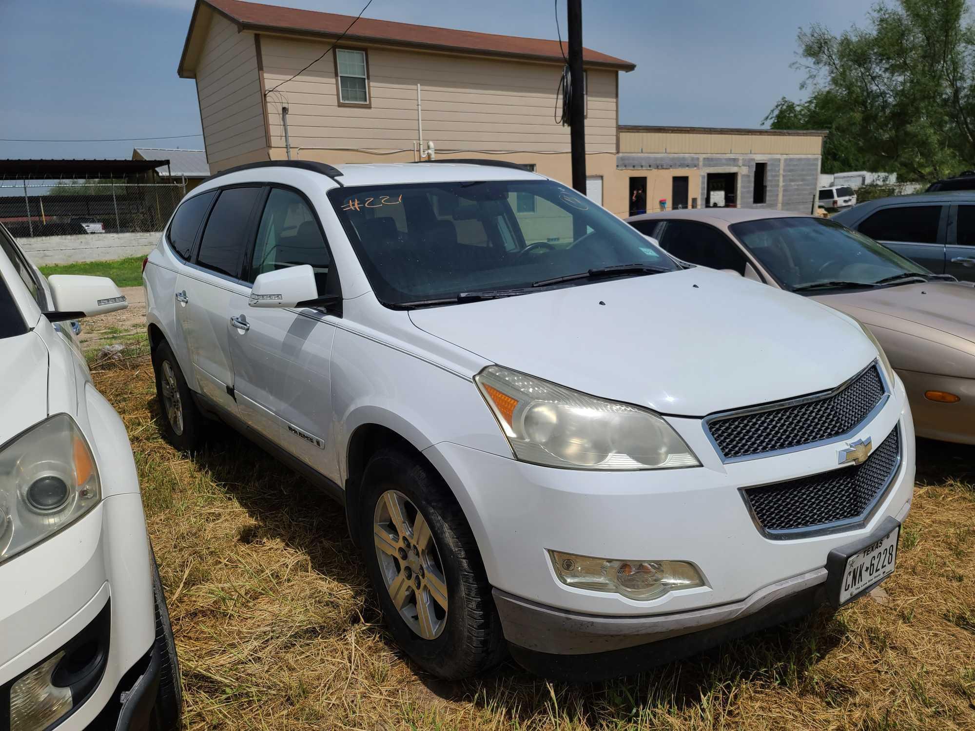 2009 Chevrolet Traverse Multipurpose Vehicle (MPV), VIN # 1GNEV23D59S129068