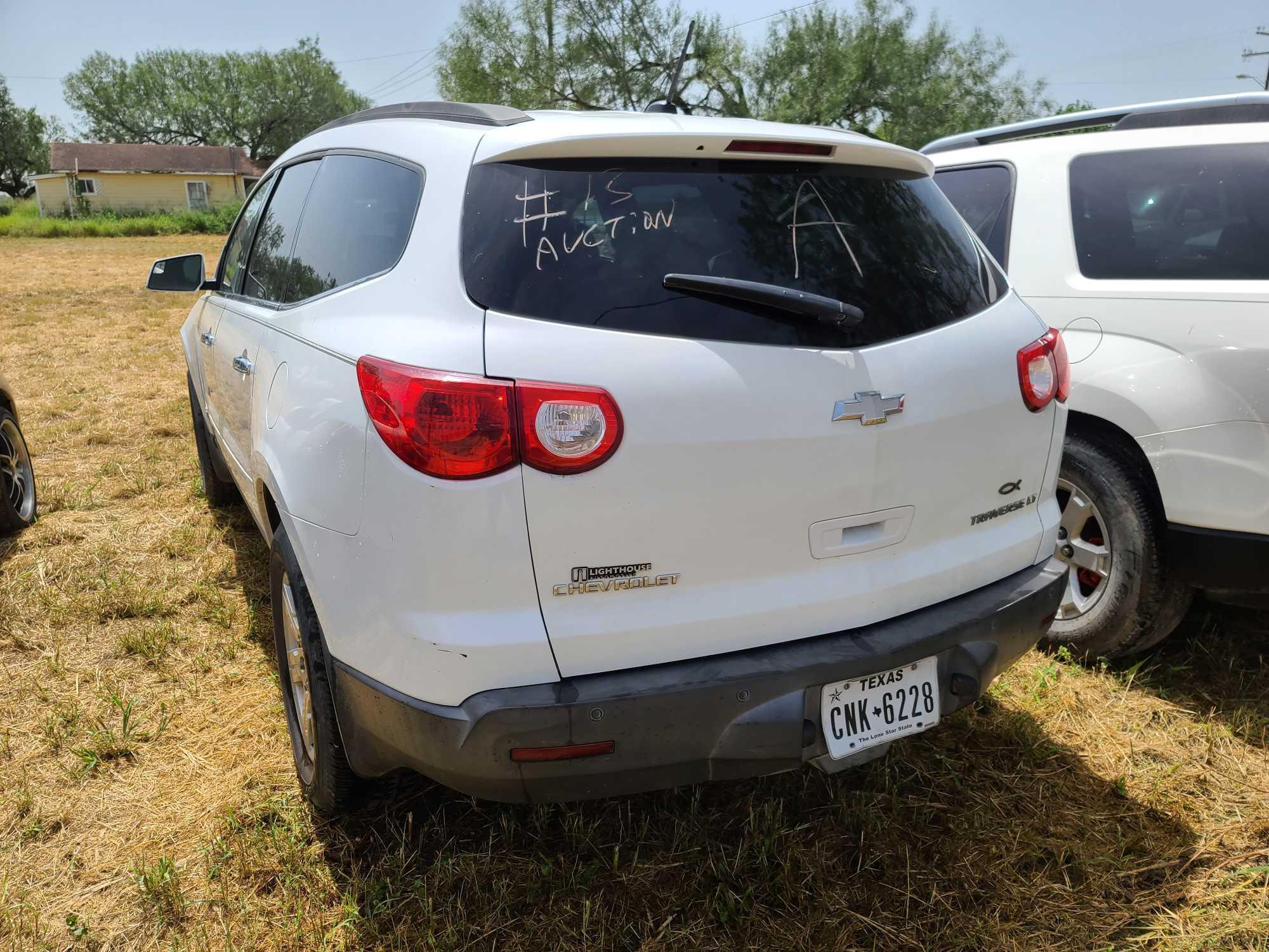 2009 Chevrolet Traverse Multipurpose Vehicle (MPV), VIN # 1GNEV23D59S129068