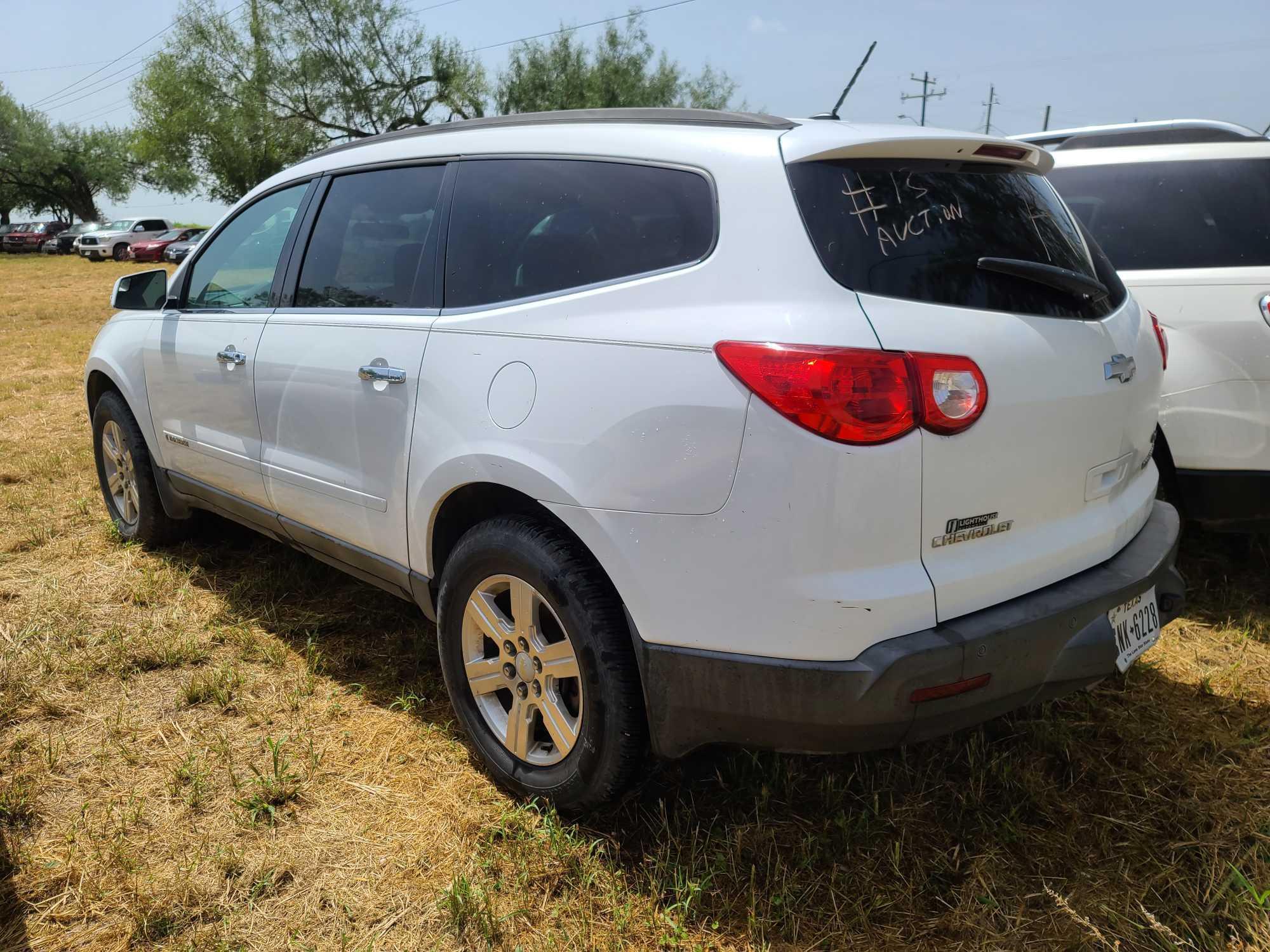 2009 Chevrolet Traverse Multipurpose Vehicle (MPV), VIN # 1GNEV23D59S129068