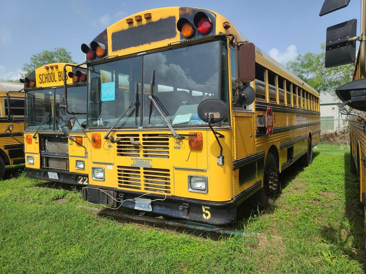 "F-1" 2003 Thomas Built Buses Saf-T-Liner MVP-EF Bus, VIN # 1T88N3D2131128097