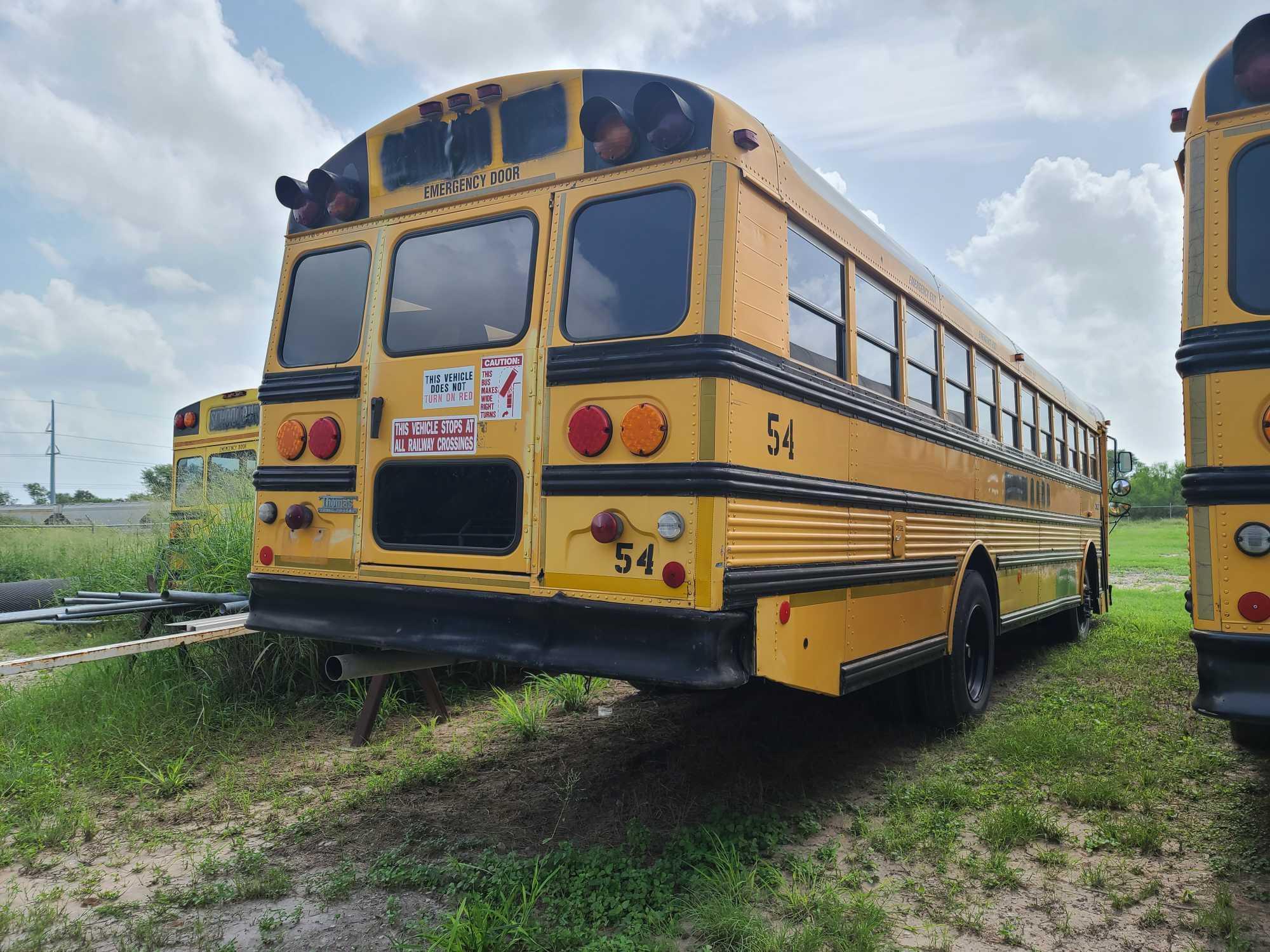 "F-5" 2000 Thomas Built Buses Saf-T-Liner MVP-EF Bus, VIN # 1T88N3B24Y1084977