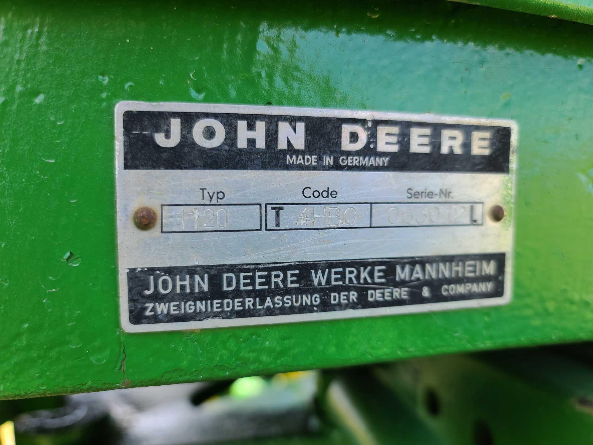 John Deere 1120 Tractor