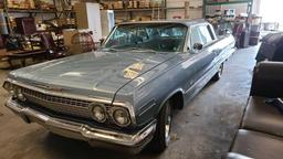 Matching Number 1963 Chevrolet Impala Sport w/2 Speed Powerglide, all original , VIN 31847A224955