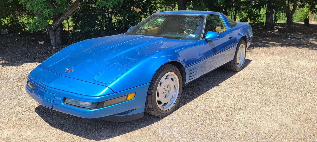 Matching Number 1991 Chevrolet Corvette Passenger Car, VIN # 1G1YY2383M5114486