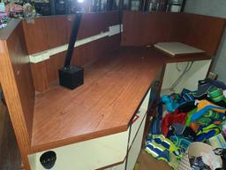 Large Wooden Office Desk