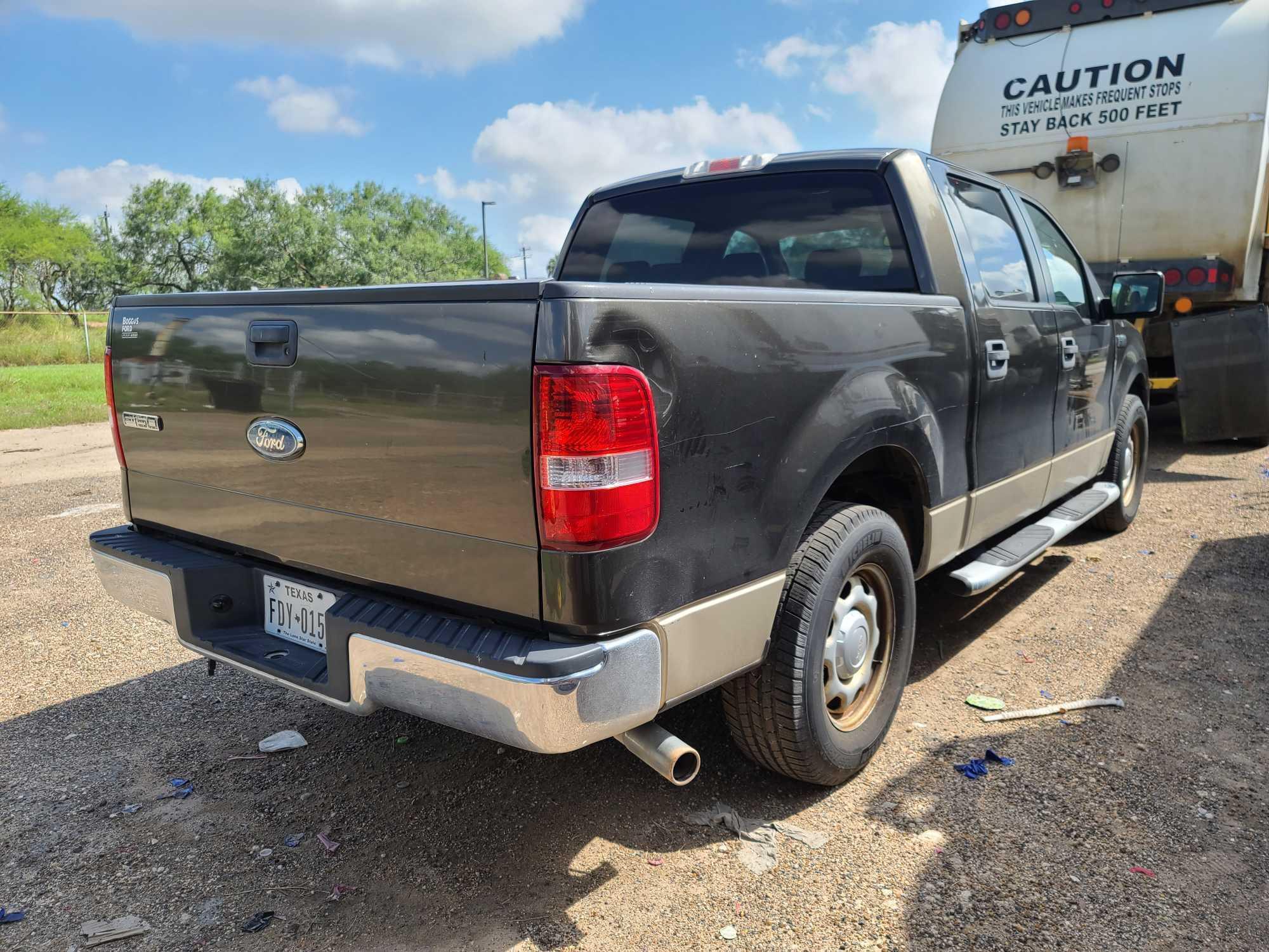 2008 Ford F-150 Pickup Truck, VIN # 1FTRW12W68FA51282