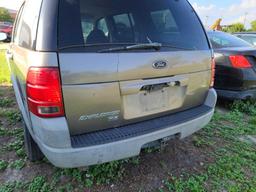 2002 Ford Explorer Multipurpose Vehicle (MPV), VIN # 1FMZU62E52ZB87673