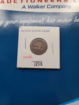 One Rare Flying Eagle Cent