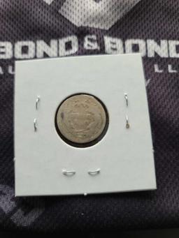 (1) Silver Rare Seated Liberty Dime