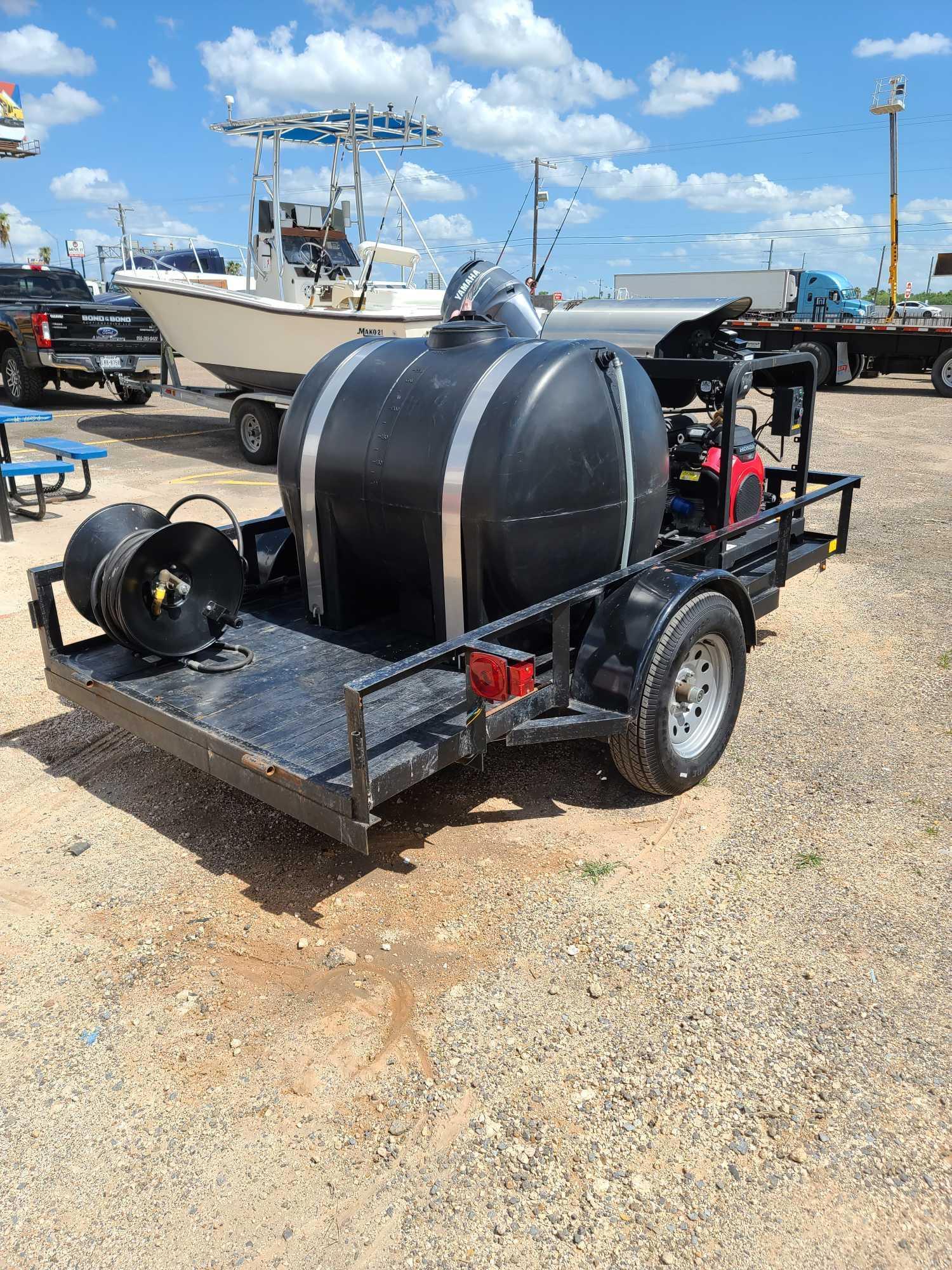 2018 Landa PGDC5-3500 Hot Water Pressure Washer w/Trailer