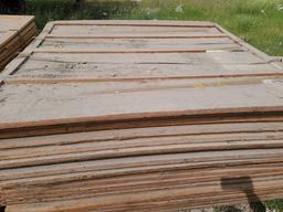 Lot w/Disassembled Shipping Plywood Crates apprx. 7ft. x 5ft.