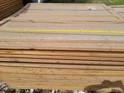 Lot w/Disassembled Shipping Plywood Crates apprx. 7ft. x 5ft.