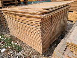 Lot w/Disassembled Shipping Plywood Crates apprx. 7ft. x 5ft.