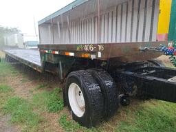 1988 NECKOVER FLATBED TRAILER, VIN# 1N0M48821J1019587