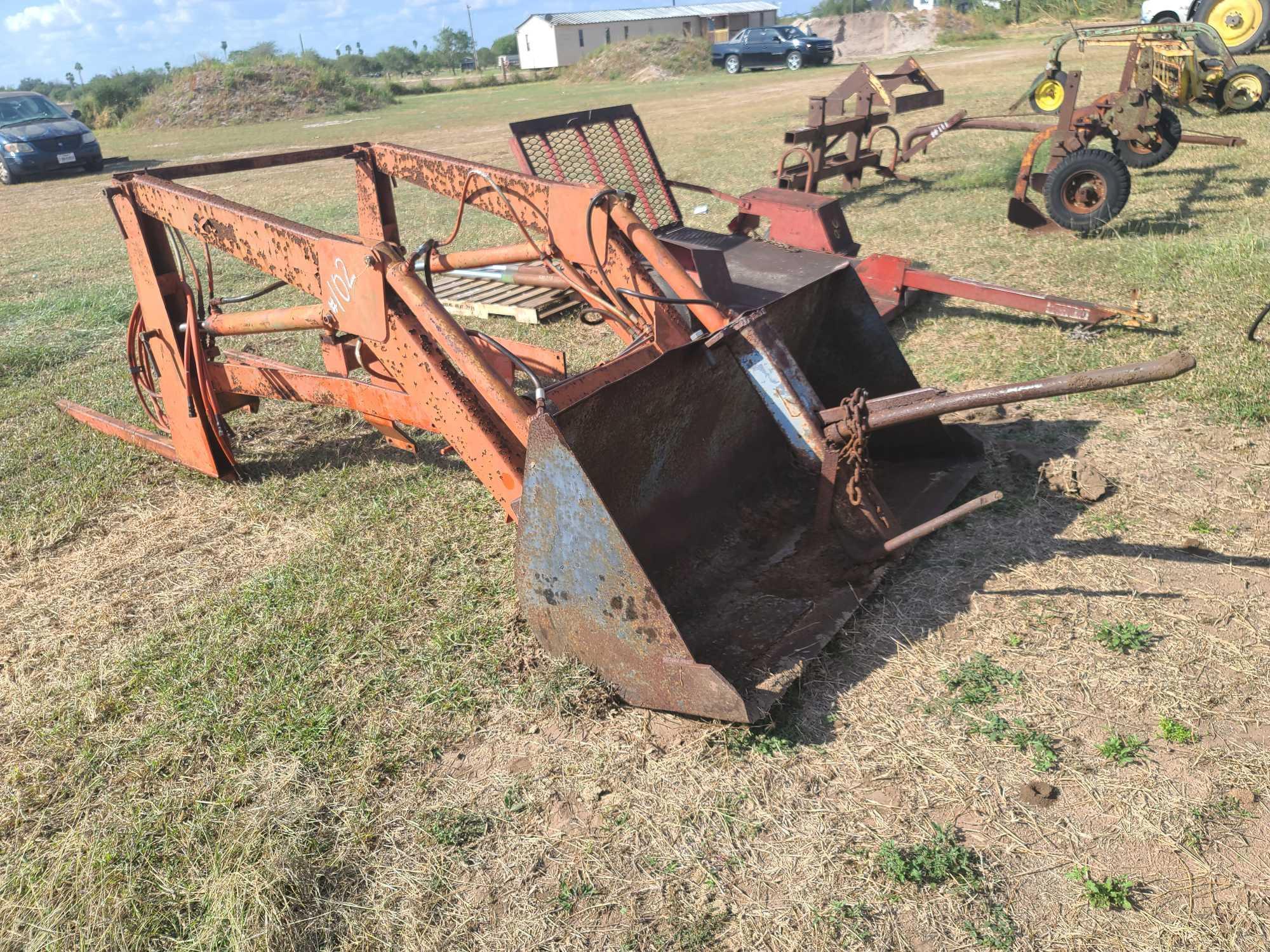 Front Loader Attachment For Tractor