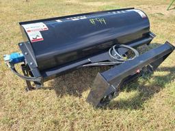 2021 Unused Hydraulic Broom, MF Mower King-72" Hyd, Angle for Skid Steer or Tractor