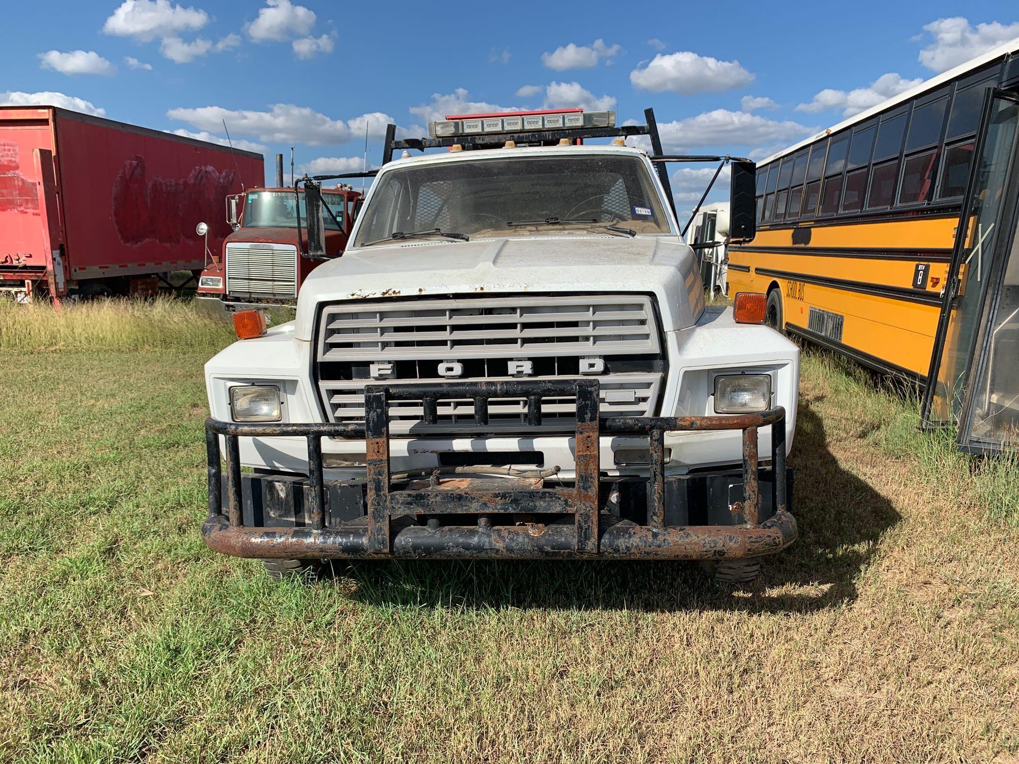 1981 Ford F600G Truck, VIN # 1FDMF60H1BVA09963