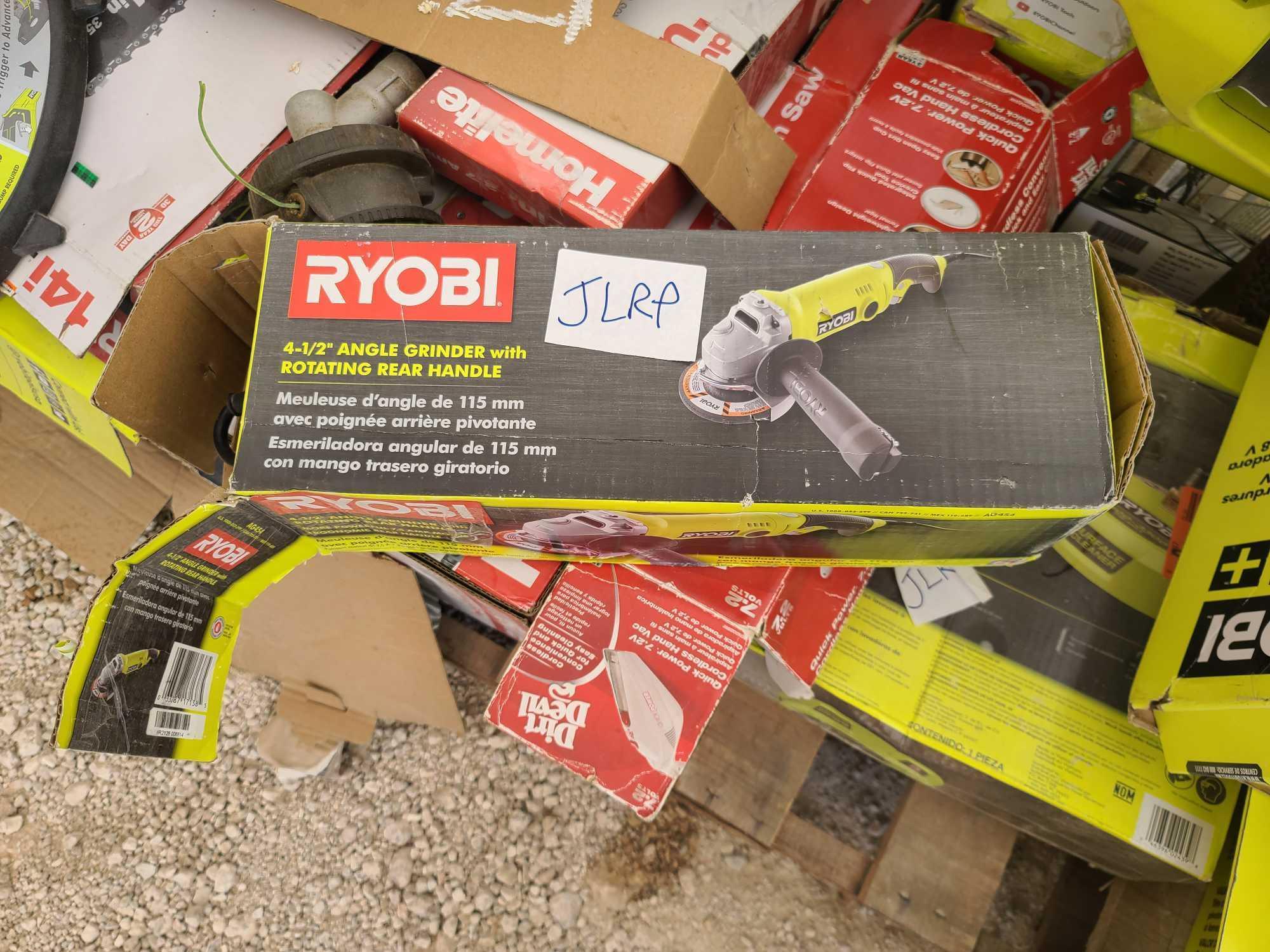 RYOBI 18V Cordless EZClean Power Cleaner, 13V Cordless String Trimmer, RYOBI Equipment