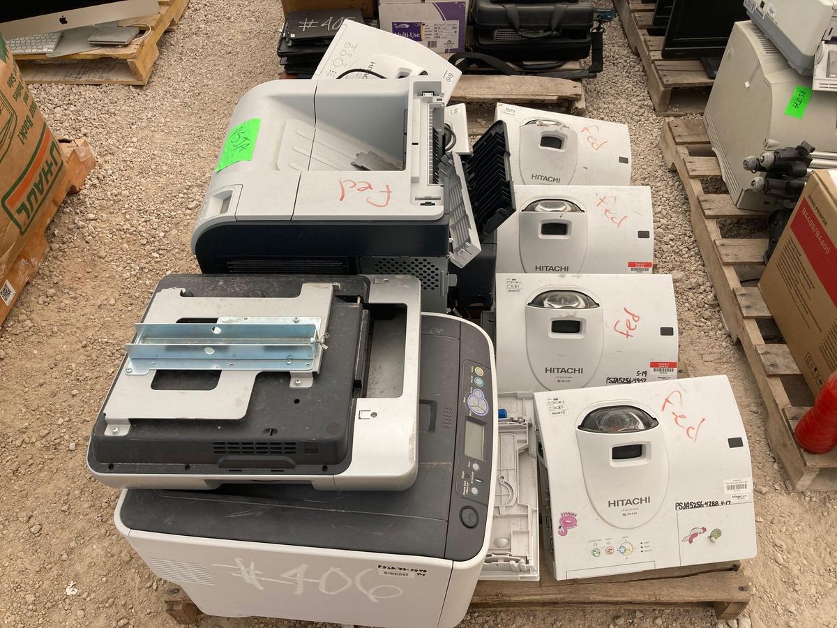 Hitachi Projectors (7), Printers (2)