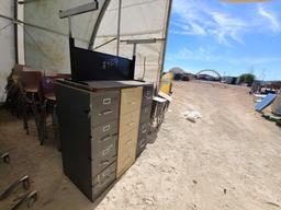 Group of Filing Cabinets