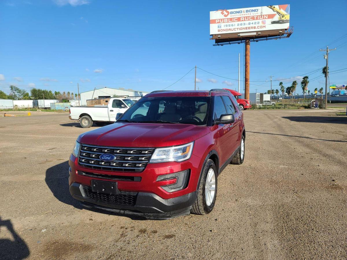 2016 Ford Explorer Multipurpose Vehicle (MPV), VIN # 1FM5K7B88GGA56213