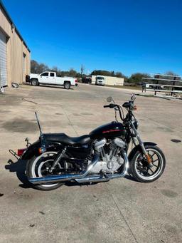 2014 Harley-Davidson XL 883L Motorcycle, VIN # 1HD4CR216EC413970