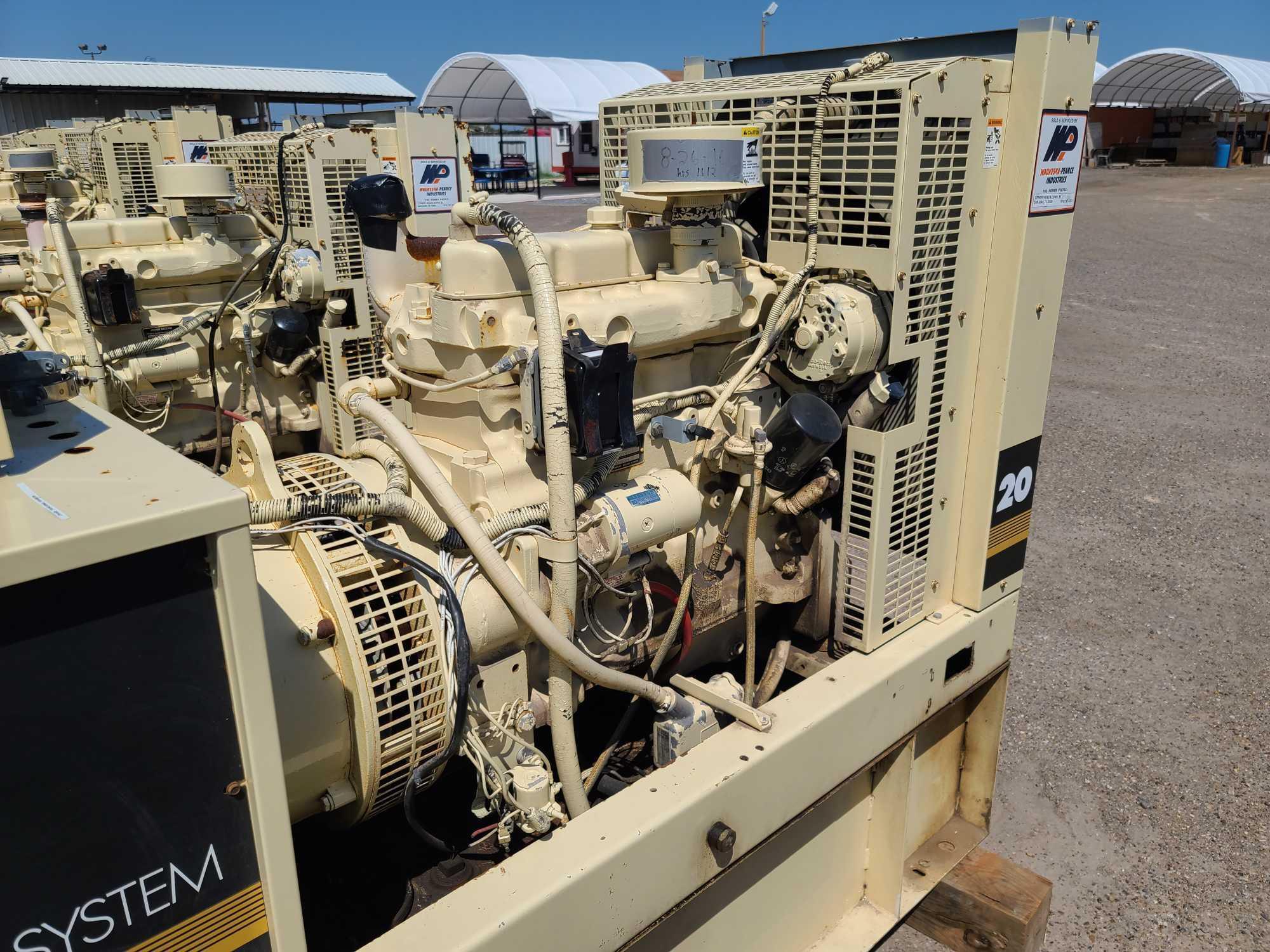 20kw Kohler 120/240 Single Phase Power System Generator, Model# 20R0ZJ71 w/John Deere Diesel Engine