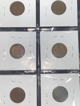 (6) Indian Head Cents